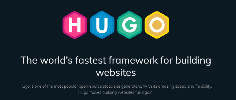 Featured image of post New Hugo Blog